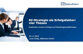 BI Strategie - Vier Thesen