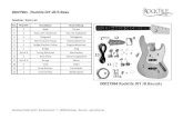00027984 - Rocktile DIY JB E-Bass - Musikhaus Kirstein 00027984 - Rocktile DIY JB E-Bass Teileliste