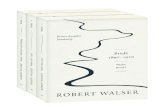 Robert Walser Briefe ... informationen. Die Robert Walser-Stiftung Bern schأ¤tzt sich glأ¼cklich,damitinderRobert-Walser-RezeptioneineneuePhase