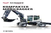 KOMPAKTER MOBILBAGGER - Rental-Portal Schaeff Smart Control bietet dem Fahrer ein Hأ¶chstmaأں an Kontrolle