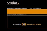Zement-Taschenbuch 51. Ausgabe - VDZ 2020. 9. 8.آ  Zement-Taschenbuch 2008, 51. Ausgabe Dأ¼sseldorf: