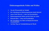 Elektromagnetische Felder und Wellen - Heidelberg University Elektromagnetische Felder und Wellen 1.