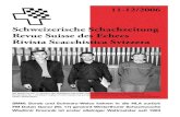 Schweizerische Schachzeitung Revue Suisse des Echecs Rivista Scacchistica punktgleiche Srbija dank der