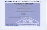 ... DIN VDE 0620-1 (VDE VDE prof- und Zertifizierungsinstitut V Testing and edification instituW rt