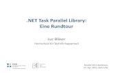 .NET Task Parallel Library: Eine Rundtour ... Die .NET Task Parallel Library (TPL) Stand der Technik