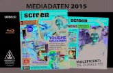 MEDIADATEN 2015 - SCREEN MAGAZIN Am POS mit SCREEN MAGAZIN NEWS. Seitenreduziertes Spin-Off; Erscheint