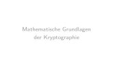 Mathematische Grundlagen der diem/math-krypto/mathe-fuer-krypto...آ  I Zahlentheoretische Grundlagen,