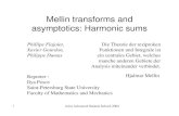 Mellin Transform and asymptotics: Harmonic 2004. 11. 24.آ  Mellin transforms and asymptotics: Harmonic