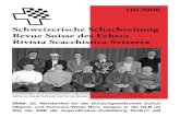 Schweizerische Schachzeitung Revue Suisse des Echecs Rivista 2019. 6. 10.آ  Revue Suisse des Echecs