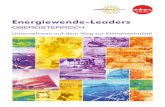 Energiewende-Leaders ... "Energiewende-Leaders-Initiative", die 15 Pionierunternehmen und der Energiesparverband