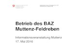 Betrieb des BAZ Muttenz-Feldreben - Kanton Basel-Landschaft ... Staatssekretariat fأ¼r Migration SEM