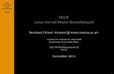 OSUE Linux Kernel Modul Bonusbeispiel OSUE Linux Kernel Modul Bonusbeispiel Frأ¶mel Der Linux Kernel