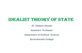 IDEALIST THEORY OF 2021. 2. 21.آ  Philosophical theory â€¢ This theory explains the state's nature in
