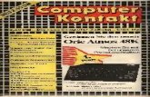 ComputerKontakt Magazine (German) Issue 01 ... LiebeLeser, inletzterZeitschieBen dieComputerzeitschriften