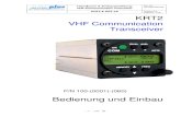 VHF Communication Frequenzliste (0-99) [ ] gew£¤hlter Speicherplatz in der Favoriten- Frequenzliste