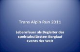 Trans Alpin Run 2011