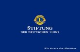 Von Lions â€“ f¼r Lions: Die Idee der Stiftung