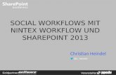 Social Workflows mit Nintex Workflow und SharePoint 2013
