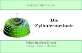 Die Zylindermethode Felipe Ramirez Diener Fribourg â€“ Schweiz â€“ Mai 2008 INTEGRALRECHNUNG