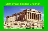 Mathematik bei den Griechen. Thales von Milet 550 v. Chr