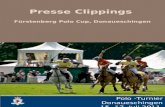 Presse  Clippings F¼rstenberg Polo Cup, Donaueschingen