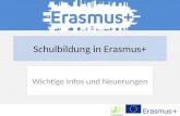 Schulbildung in Erasmus+