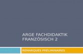 ARGE Fachdidaktik Franz¶sisch 2