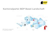 Kantonalpartei BDP Basel-Landschaft BDP Basel-Landschaft 8. Dezember 2009