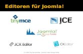Editoren f¼r Joomla! TinyMCE und JCE