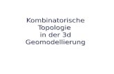 Kombinatorische Topologie  in der 3d Geomodellierung