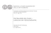 Die Banalit¤t des Guten â€“  Lektionen der Wirtschaftsethik Hannah-Arendt-Vorlesung Hannover