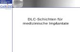 DLC-Schichten f¼r  medizinische Implantate