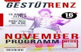 Gest¼t Renz Programm Magazin - November 2015