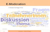 E moderation: Grundlagen und œberlegungen