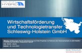 Wirtschaftsf¶rderung  und Technologietransfer Schleswig-Holstein GmbH