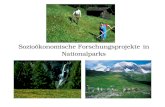 Sozio¶konomische Forschungsprojekte in Nationalparks