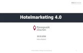 Hotelmarketing 4.0 Brennpunkt eTourism