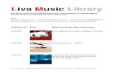 Liva Music Lib .LM1047 Authentic contemporary and traditional Brazilian flavours including Bossa