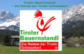 Tiroler Bauernstandl â€“ die Heimat der Tiroler Schmankerl