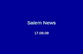 Salem News 17.08.09. Arctic Sea wieder aufgetaucht