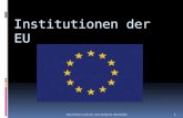 Institutionen der EU