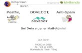 Postfix, DOVECOT, Anti-Spam - Schedule FrOSCon 2017 .Postfix, DOVECOT, Anti-Spam Sei Dein eigener