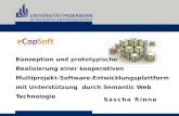 eCopSoft Pr¤sentation Sascha Rinne