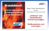 Mag. Peter Reinbacher Donau Betriebliche Altersvorsorge Heilung von bestehenden Pensionszusagen - Risikoanalyse und L¶sungen