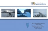 SpielvorlageTitel, Thema, Autor1 Winterdienstsaison 2010/11 Daten und Fakten Kreisbauhof Traunstein