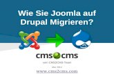 Wie Sie Joomla auf Drupal Migrieren Mit CMS2CMS