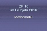 ZP 10 -2010 - .Kompetenzorientierter Mathematikunterricht Prozessbezogene Kompetenzen Argumentieren