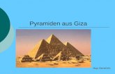 Pyramiden aus Giza Maja Gerenik. 1.Motivation: Mich haben schon immer alte Geb¤ude interessiert. Am Anfang wusste ich nicht was ich als Thema nehmen