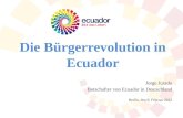 Die b¼rgerrevolution in ecuador jorge jurado
