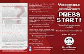 "PRESS START" Infoflyer 2011